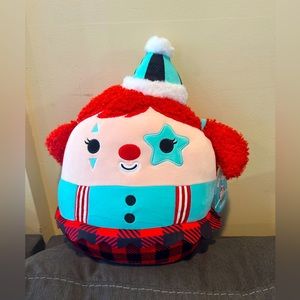 Squishmallows EURYDICE 12 inches NWT GIRL CLOWN